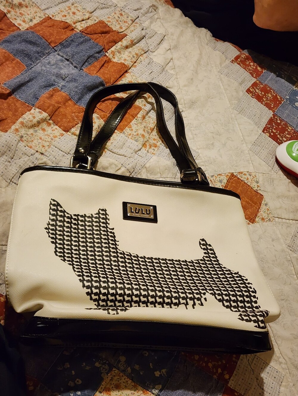 Lulu Guinness Vintage 90s Puppy Dog Hand/Shoulderbag
